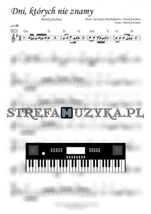 Dni, których nie znamy - Marek Grechuta - Keyboard - StrefaMuzyka.pl