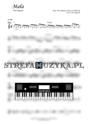 Mała - Piotr Rogucki - Nuty na keyboard - StrefaMuzyka.pl