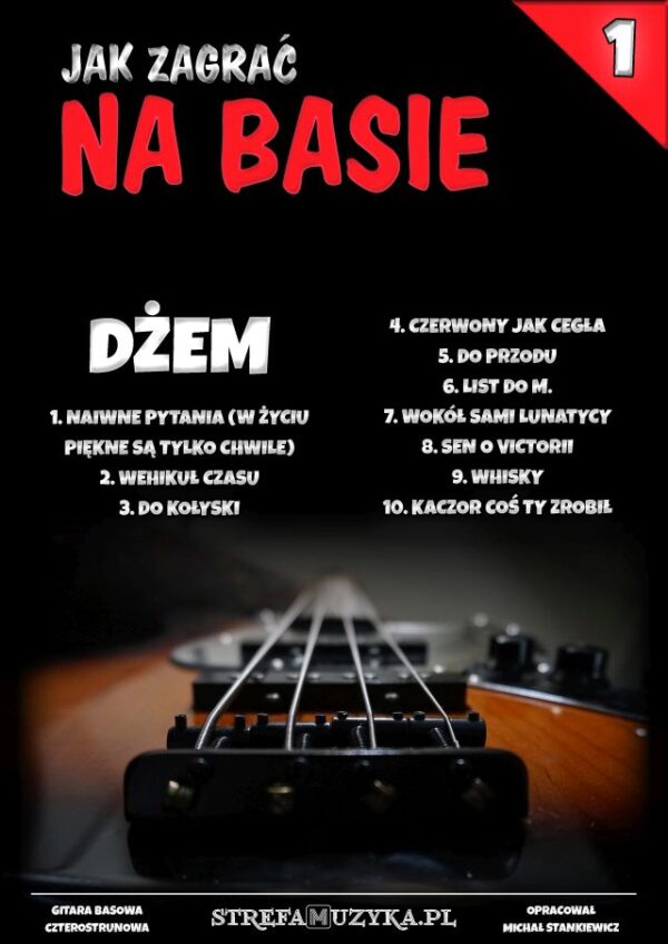 Jak zagrać na basie #1 - Dżem - Gitara Basowa - Bass Tab