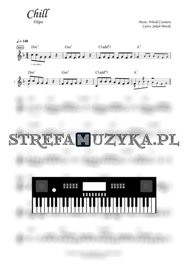 Chill - Ekipa - Nuty na Keyboard - StrefaMuzyka.pl