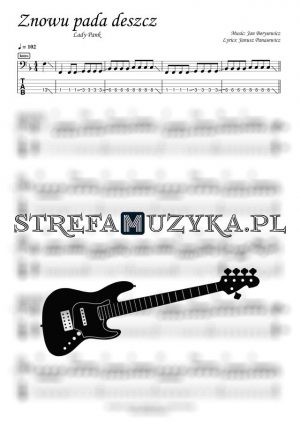Znowu pada deszcz - Lady Pank - Gitara Basowa - StrefaMuzyka.pl