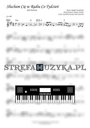 Słucham Cię w Radiu Co Tydzień - Ania Karwan - Keyboard