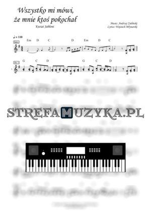 Wszystko mi mówi, że mnie ktoś pokochał - Kwiat Jabłoni