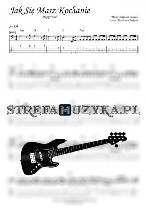 Jak Się Masz Kochanie - Happy End - Gitara Basowa - StrefaMuzyka.pl