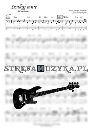 Szukaj mnie - Edyta Geppert - Gitara Basowa - StrefaMuzyka.pl