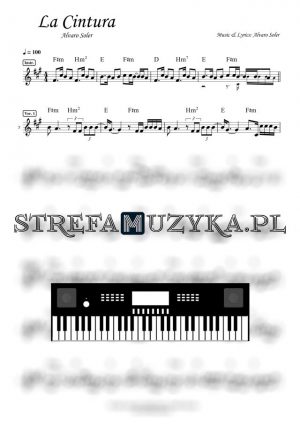 La Cintura - Alvaro Soler - Nuty na Keyboard - StrefaMuzyka.pl