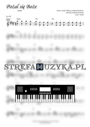Pożal się Boże - sanah - Nuty na Keyboard - StrefaMuzyka.pl