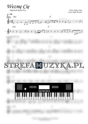 Wezmę Cię - Poparzeni Kawą Trzy nuty pdf na keyboard