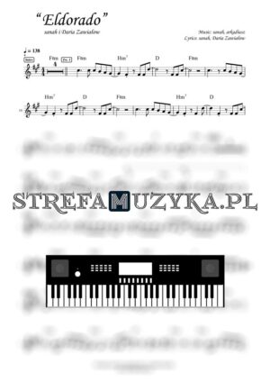 “Eldorado” - sanah i Daria Zawiałow - Nuty na Keyboard - Strefamuzyka.pl