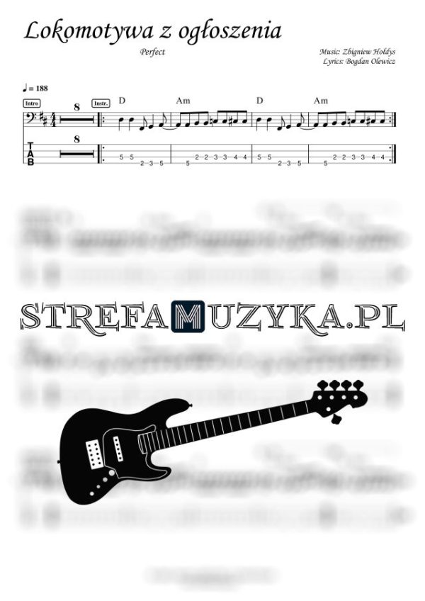 Lokomotywa z ogłoszenia - Perfect - Gitara Basowa - StrefaMuzyka.pl