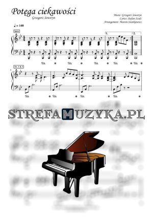 Potęga ciekawości - Grzegorz Seweryn nuty akompaniament fortepianowy