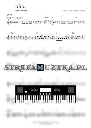 Tata - Ralph Kaminski nuty pdf na keyboard