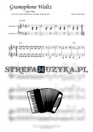 Gramophone Waltz - Eugen Doga - Nuty na Akordeon - StrefaMuzyka.pl