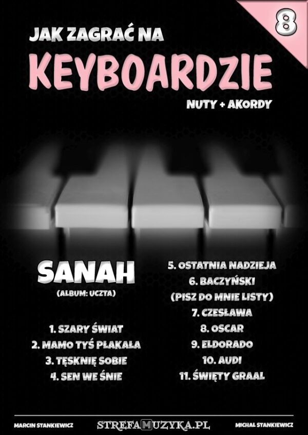 Jak zagrać na Keyboardzie #8 - sanah (Album: Uczta) - Nuty Keyboard