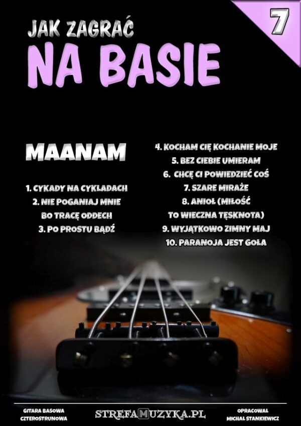 Jak zagrać na basie #7 - Maanam - Gitara Basowa - Strefa Muzyka