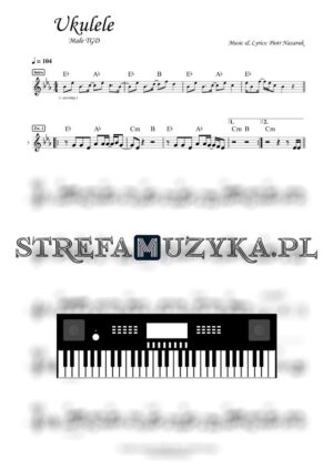 Ukulele - Małe TGD nuty pdf na keyboard