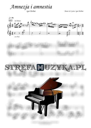 Amnezja i amnestia - Igor Herbut nuty pdf na pianino