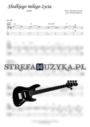 Słodkiego miłego życia - Kombi - Gitara Basowa - StrefaMuzyka.pl