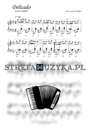 Delicado - Gennaro Ruffolo nuty pdf na keyboard