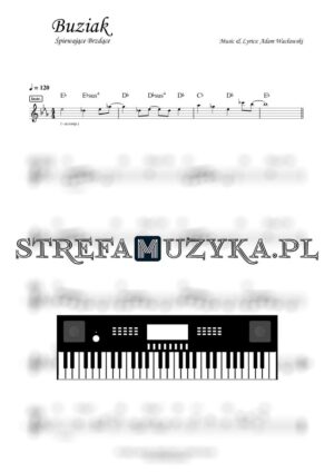 Buziak - Śpiewające Brzdące - Nuty na Keyboard - StrefaMuzyka.pl