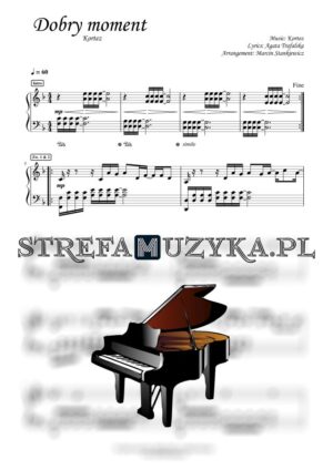 Dobry moment - Kortez nuty pdf na pianino