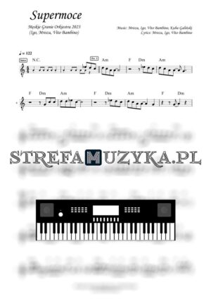 Supermoce - Męskie Granie Orkiestra 2023 - Keyboard - StrefaMuzyka.pl