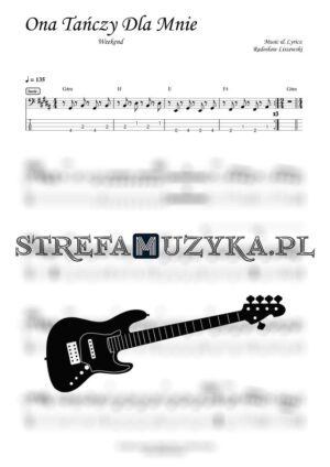 Ona Tańczy Dla Mnie - Weekend - Gitara Basowa - Strefa Muzyka