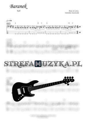 Baranek - Kult - Gitara Basowa - StrefaMuzyka.pl