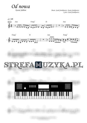 Od nowa - Kwiat Jabłoni - Keyboard - StrefaMuzyka.pl