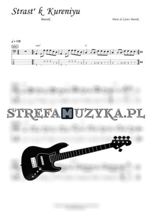 Strastʹ k Kureniyu - Buerak - Bass Tabs - StrefaMuzyka.pl