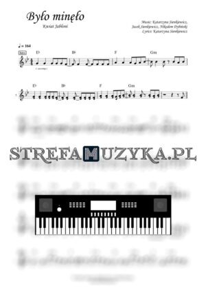 Było minęło - Kwiat Jabłoni nuty pdf na keyboard
