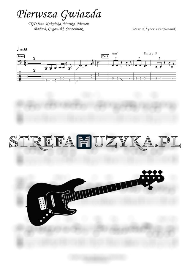 Pierwsza Gwiazda - TGD - Gitara Basowa - StrefaMuzyka.pl
