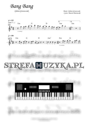 Bang Bang - Sylwia Grzeszczak - Keyboard - StrefaMuzyka.pl