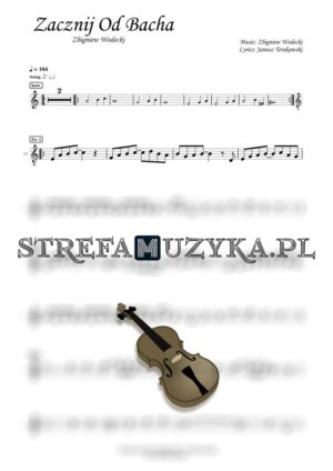 Zacznij od Bacha - Zbigniew Wodecki - Skrzypce - StrefaMuzyka.pl