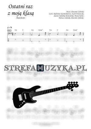 Ostatni raz z moją klasą - Manchester - Bas - StrefaMuzyka.pl