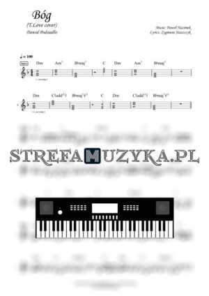 Bóg - Dawid Podsiadło (T.Love cover) - Keyboard - StrefaMuzyka.pl