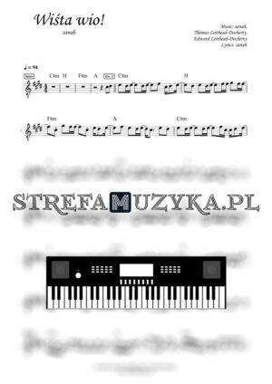 Wiśta wio! - sanah - Keyboard - StrefaMuzyka.pl