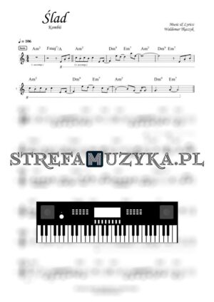 Ślad - Kombii nuty pdf na keyboard
