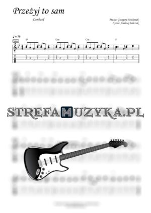 Przeżyj to sam - Lombard - Gitara - StrefaMuzyka.pl