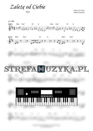 Zależę od Ciebie - TGD - Keyboard - StrefaMuzyka.pl