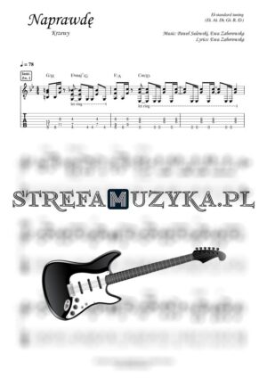 Naprawdę - Krzewy - Gitara - StrefaMuzyka.pl