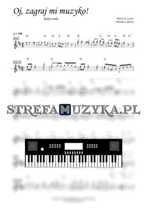 Oj, zagraj mi muzyko! - Rokiczanka - Keyboard - StrefaMuzyka.pl