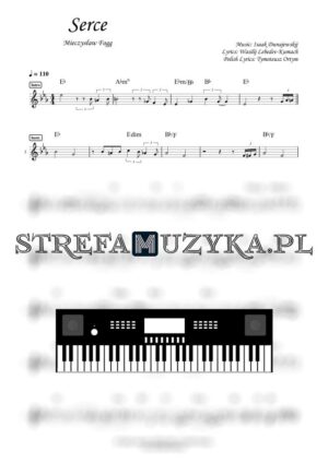 Serce - Mieczysław Fogg nuty pdf na keyboard