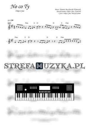 No co Ty - Oskar Cyms - Keyboard - StrefaMuzyka.pl