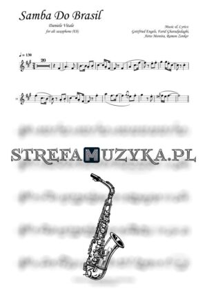 Samba Do Brasil - Daniele Vitale - Saksofon Altowy - StrefaMuzyka