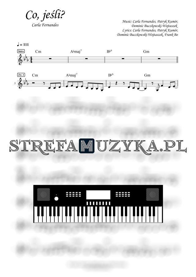Co, jeśli? - Carla Fernandes - Keyboard - StrefaMuzyka.pl