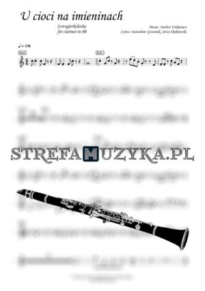 U cioci na imieninach - Szwagierkolaska nuty na klarnet