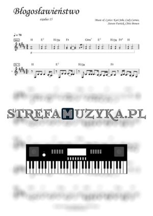 Błogosławieństwo - exodus 15 - Keyboard - StrefaMuzyka.pl