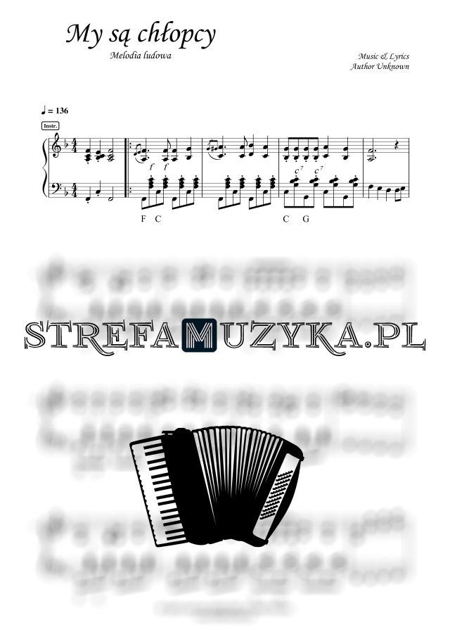 My są chłopcy - Akordeon - StrefaMuzyka.pl