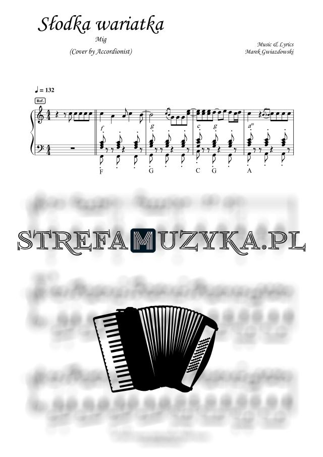 Słodka Wariatka - Mig - Akordeon - StrefaMuzyka.pl